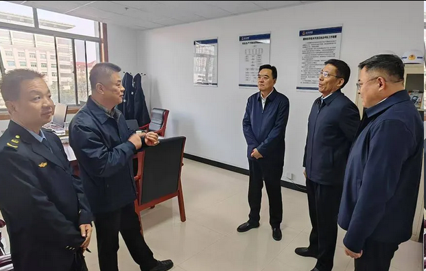 枣庄市应急局来开发区调研应急管理综合行政执法工作