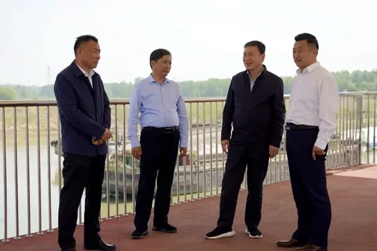 省交通运输厅检查组到枣庄港薛城港区督导检查 