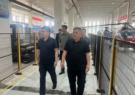 浪潮枣庄公司一行到薛城经济开发区调研