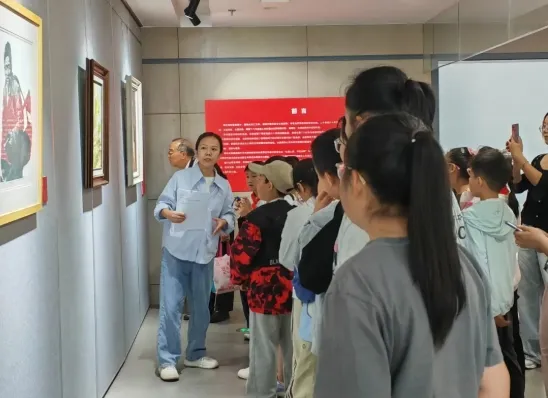枣庄市公共美术馆青少年书画研学活动 